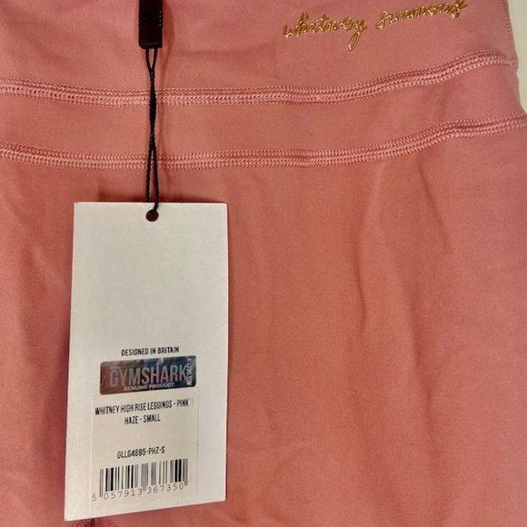 NWT Gymshark x Whitney Simmons V2 Pink Leggings - Picture 3 of 5